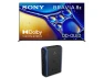 Превью 55-inch Bravia 8 QD-OLED 4K television with power strip — Smart TV, Sony