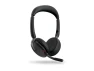 Превью Evolve2 65 Flex MS Black Stereo Wireless Headset — Wireless Earbuds, Jabra