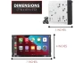 Превью 7-inch Car Stereo with Apple CarPlay and Android Auto — Car Infotainment System, Dual Electronics