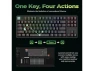 Превью Tenkeyless wireless mechanical keyboard, Black — Bluetooth Keyboard, Keychron