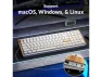 Превью White Wireless Mechanical Keyboard — Bluetooth Keyboard, Keychron