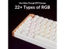 Превью White Wireless Mechanical Keyboard — Bluetooth Keyboard, Keychron