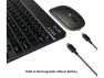 Превью Bluetooth Keyboard and Mouse Combo, Backlit — Bluetooth Keyboard, TUKO
