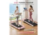 Превью Foldable Treadmill with Incline, Handlebar, Wide Belt and LED Display — Connected Equipment, WELLFIT