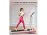 Превью Foldable Treadmill with Incline, Handlebar, Wide Belt and LED Display — Connected Equipment, WELLFIT
