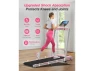 Превью Foldable Treadmill with Incline, Handlebar, Wide Belt and LED Display — Connected Equipment, WELLFIT