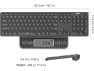 Превью Full-Size Wireless Bluetooth Keyboard with 7-Color Backlight — Bluetooth Keyboard, Arteck