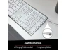Превью Full-Size Wireless Bluetooth Keyboard — Bluetooth Keyboard, Macally