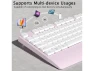 Превью Pink Wireless Keyboard — Bluetooth Keyboard, TUKO