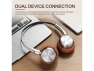 Превью Brown Wireless Bluetooth Headphones — Wireless Earbuds, iKF
