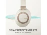 Превью Wireless Over-Ear Headphones, Beige White — Wireless Earbuds, LORELEI