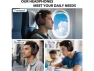 Превью Bluetooth over-ear headphones, Black — Wireless Earbuds, KUKA