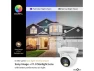 Превью IP Turret Dome Camera, 4MP, PoE — Security Camera, WOOJONG