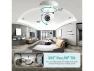 Превью Light Bulb Security Camera, 2 Pack, 2K/3MP — Security Camera, WOOJONG