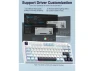 Превью White & Blue Wireless Mechanical Keyboard — Bluetooth Keyboard, AULA