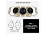Превью 41mm GPS smartwatch with Light Sand Leather Band — Smart Watch, Garmin