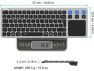 Превью Wireless Keyboard with Built-in Touchpad — Bluetooth Keyboard, Arteck