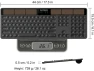 Превью Wireless Solar Keyboard — Bluetooth Keyboard, Arteck