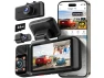 Превью 3-channel 4K Dash Camera with 64GB Card — Dash Cam, REDTIGER