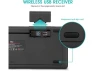 Превью Wireless Keyboard with Touchpad — Bluetooth Keyboard, Rii
