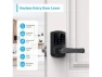 Превью Electronic Keypad Door Lock with Handle, Matte Black — Smart Lock, Signstek