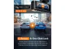 Превью Front-and-Rear Dash Camera for Cars, Silver, Free 64GB Card Included — Dash Cam, Navycrest