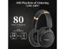 Превью Over-Ear Bluetooth Noise-Cancelling Headphones with Microphone, 80H Playtime — Wireless Earbuds, TUKO
