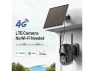 Превью 4G LTE Solar Surveillance Camera with 360° Live View — Security Camera, SEHMUA