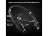 Превью Bluetooth Neckband Headphones, True Black — Wireless Earbuds, Generic Logic, Inc.