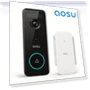 5MP UHD Wireless Doorbell Camera with Motion Detection — Cameras & Monitors, AOSU