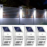 Stainless Steel Metal Solar Deck Lights with Motion Sensor