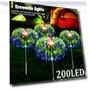 Solar Fireworks LED Lights Outdoor Lawn Decoration — Outdoor Umbrella Lighting