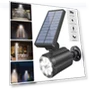 Solar-powered Motion Sensor Wall Mount Security Camera Lights — Motion Sensors