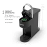 Single Serve K-Cup Pod Coffee Maker, Multistream Technology, 3 Brew Sizes, Slim Design, Keurig