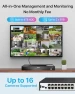 16CH 4K PoE Security Camera System — Security Camera, ZOSI