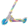 Tie Dye Foldable Scooter with Light Up Wheels, Ozbozz