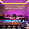 Bluetooth Smart App Control Music Sync Color Changing RGB Led Light Strip — LED Strip Lights, Keepsmile