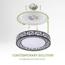 Smart RGBW Flush Mount Ceiling Light — Smart Light Bulb, ASD