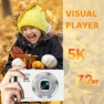 5K Digital Camera with 16X Zoom, YiFuar