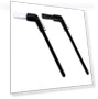 Short Handle Coffee Machine Cleaning Brush — Accessories