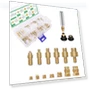 Heat Set Insert Tips and Threaded Inserts with Soldering Iron Adapter — Heat Set, Mintion