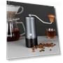 Manual Stainless Steel Core Dual Shaft Hand Crank Coffee Bean Grinder — Electric Blade Coffee Grinders
