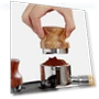 Pear Wood Stainless Steel Coffee Compressor — Tampers