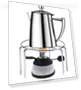 Mini Gas Burner with Ceramic Flame Head — Portable Cooking Solutions