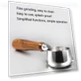 Stainless Steel Coffee Machine Handle — Replacement Parts