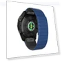 Dual Color Magnetic Quick Release Silicone Watch Band — Bands, Garmin