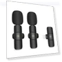 Wireless Lavalier Noise Reduction Reverb Microphones — Audio Capture Devices, PULUZ