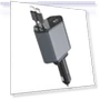 Multifunctional USB Retractable Dual-Line Digital Display Car Fast Charger — Chargers