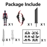 Titan 13 Robot Dummy Action Figure Set, Qoopower
