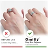 Silicone Ring Guards Invisible Ring Spacers Fitter, Omilly